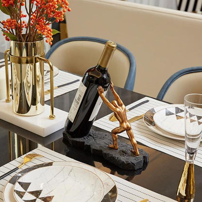 Atlas Wine Holder™ — Turn Every Bottle Into a Bold Statement of Luxury and Style