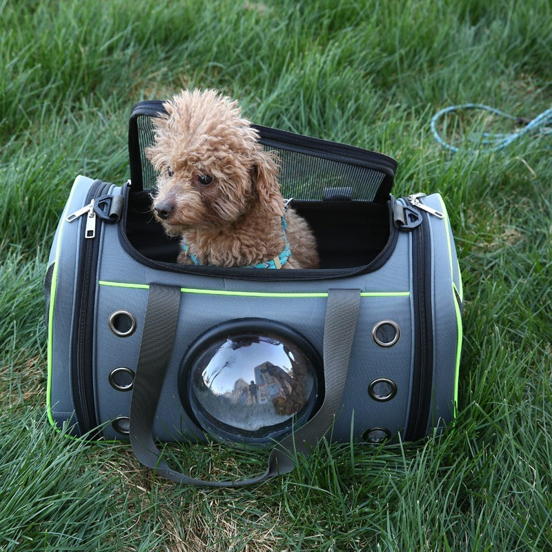 BreatheEasy Pet Carrier™ — Turn Every Trip into a Calm, Cozy Adventure Your Pet Will Love