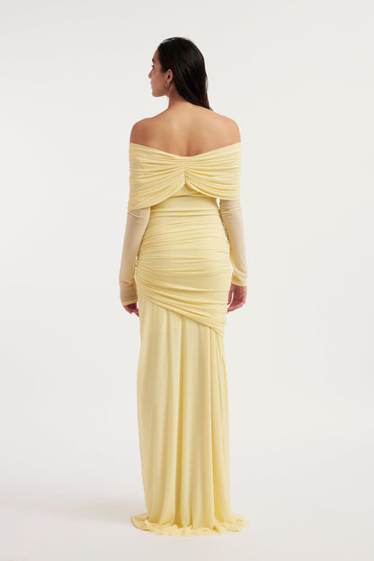 Lumiara™ Off-Shoulder Gown — Own Every Room with Effortless Elegance and Unstoppable Confidence