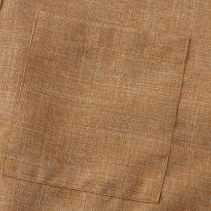 Linton — Lightweight Cotton-Linen Summer Shirt with Mandarin Collar