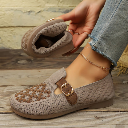 Norlan — Women's Ultra Comfortable Knitted Loafers with Ergonomic Support