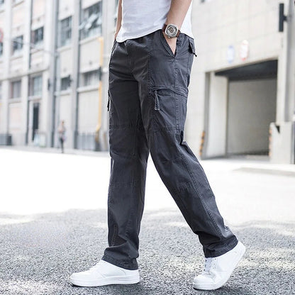 Tavren Cargo Pants — Organic Cotton Stretch Workwear with Utility Pockets