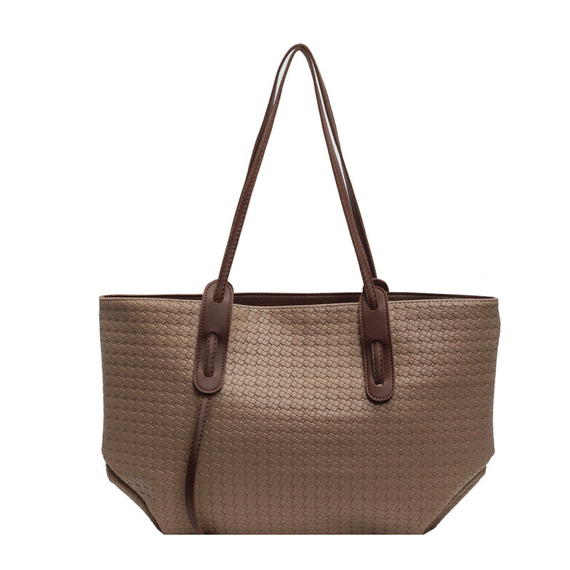 Arlenna — Woven Tote Bag with Spacious Lightweight Design