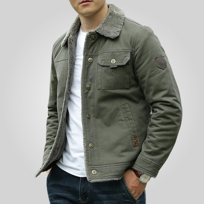 Verno Jacket — Heavy-Duty Fleece-Lined Cold Weather Jacket