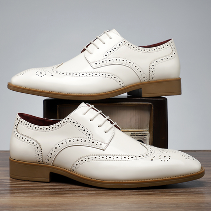 SH-CambridgeBrogue™ — Command Attention with All-Day Power and Style
