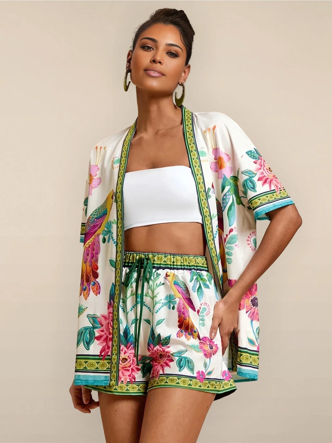 SolaraVibe™ Shorts Set — Own Effortless Confidence and Turn Every Head This Summer