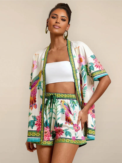 SolaraVibe™ Shorts Set — Own Effortless Confidence and Turn Every Head This Summer