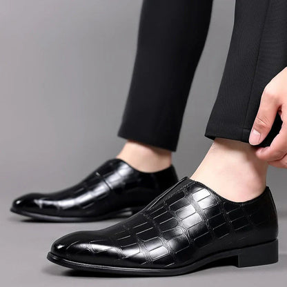Elowen — Genuine Leather Slip-On Shoes with Orthopedic Comfort