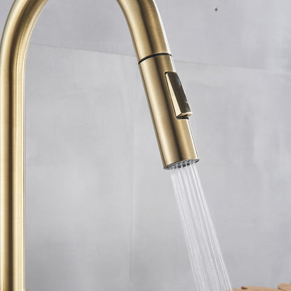 Valenno — Touch-Activated Kitchen Faucet with Pull-Out Sprayer