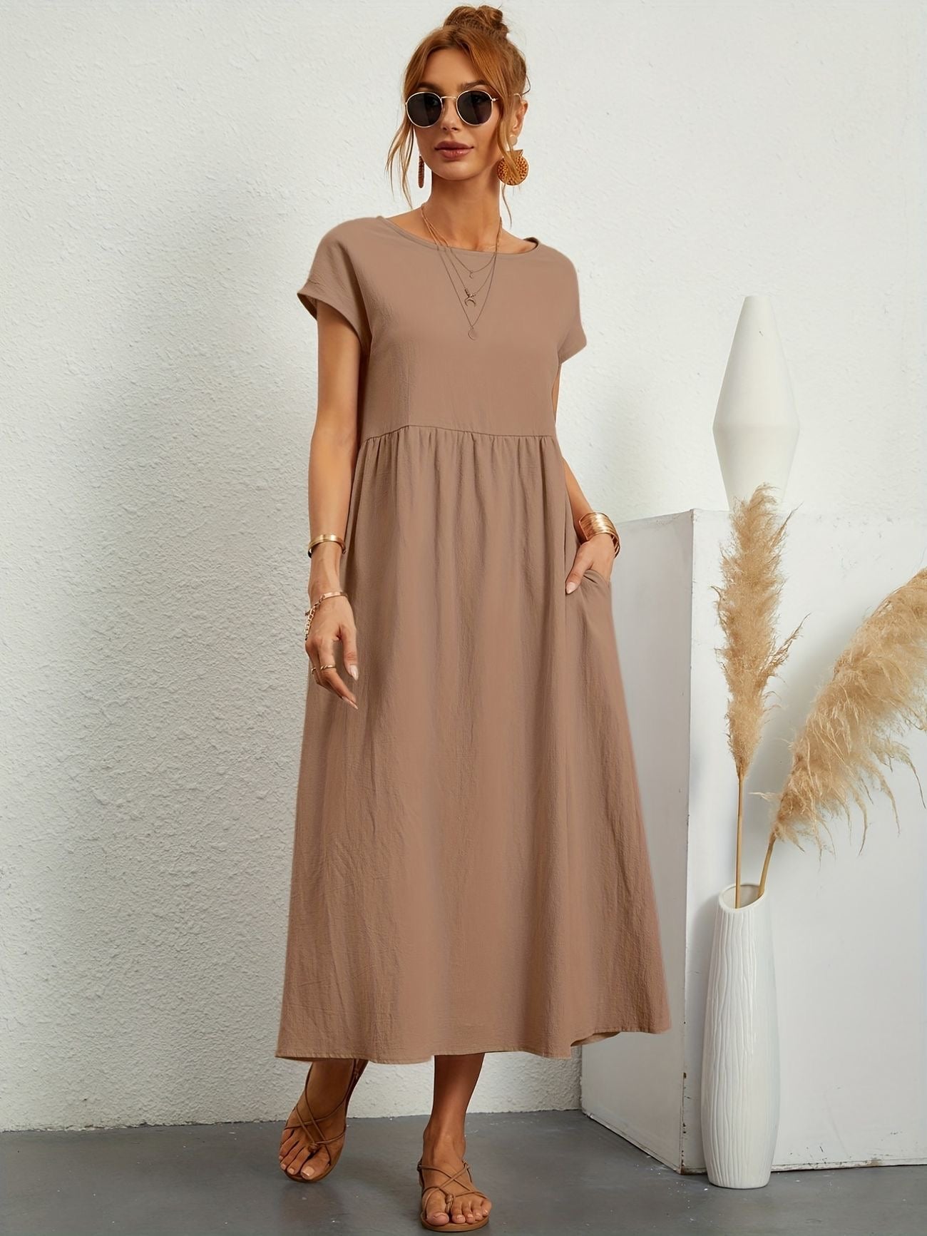 VeraLuxe™ Casual Dress — Effortless Elegance That Commands Every Room