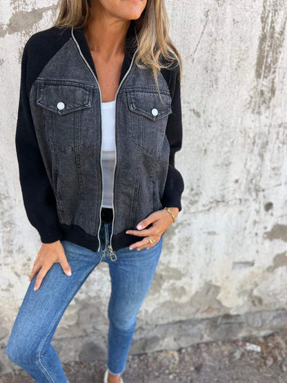 Liora — Classic Denim Jacket with Comfortable Fit and Versatile Style