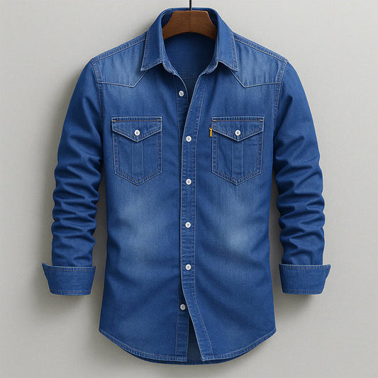 BenSmithColoradoDenimShirt™ — Own Every Moment with Unmatched Comfort and Rugged Style