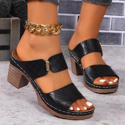 Nexora Block Heel Sandals