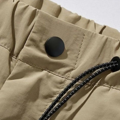 Kairo — Lightweight Nylon Cargo Shorts with Adjustable Fit