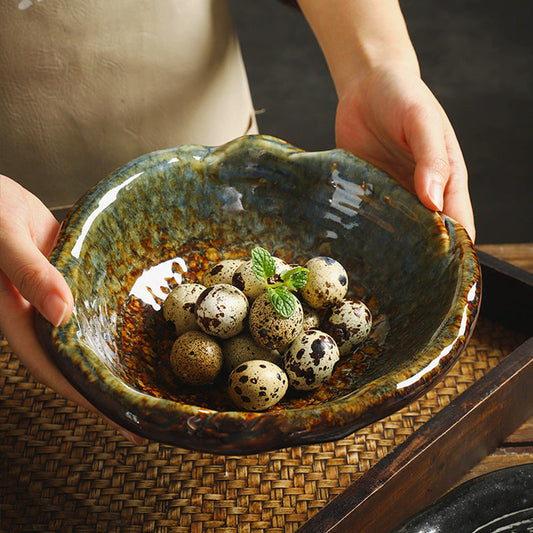 LioraGlaze — Handcrafted Ceramic Bowl with Glossy Rustic Finish