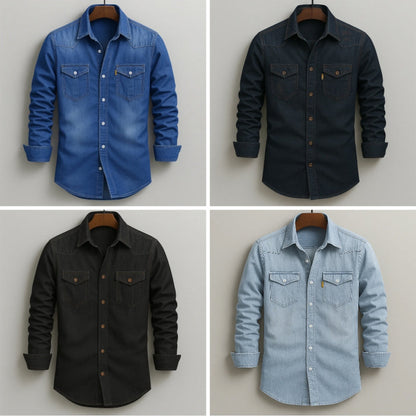 BenSmithColoradoDenimShirt™ — Own Every Moment with Unmatched Comfort and Rugged Style