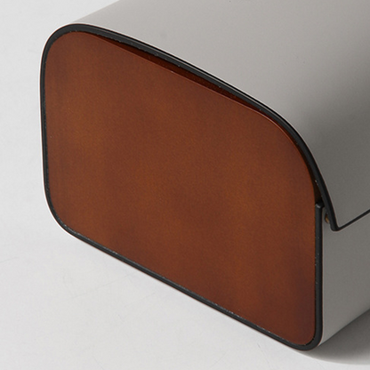 Brutal Elegance Leather Tissue Box™ — Transform Any Room Into a Bold Statement of Power and Prestige