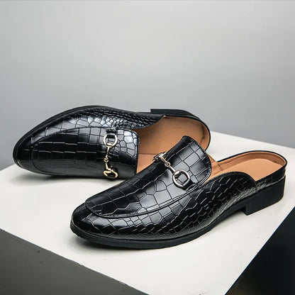 Froxen Genuine Leather Mules
