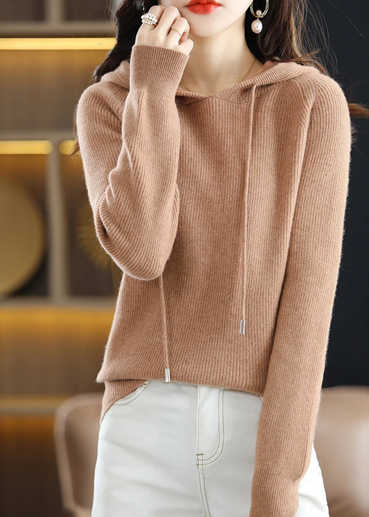 Norla — Soft Wool Cashmere Hoodie with Lightweight Insulation