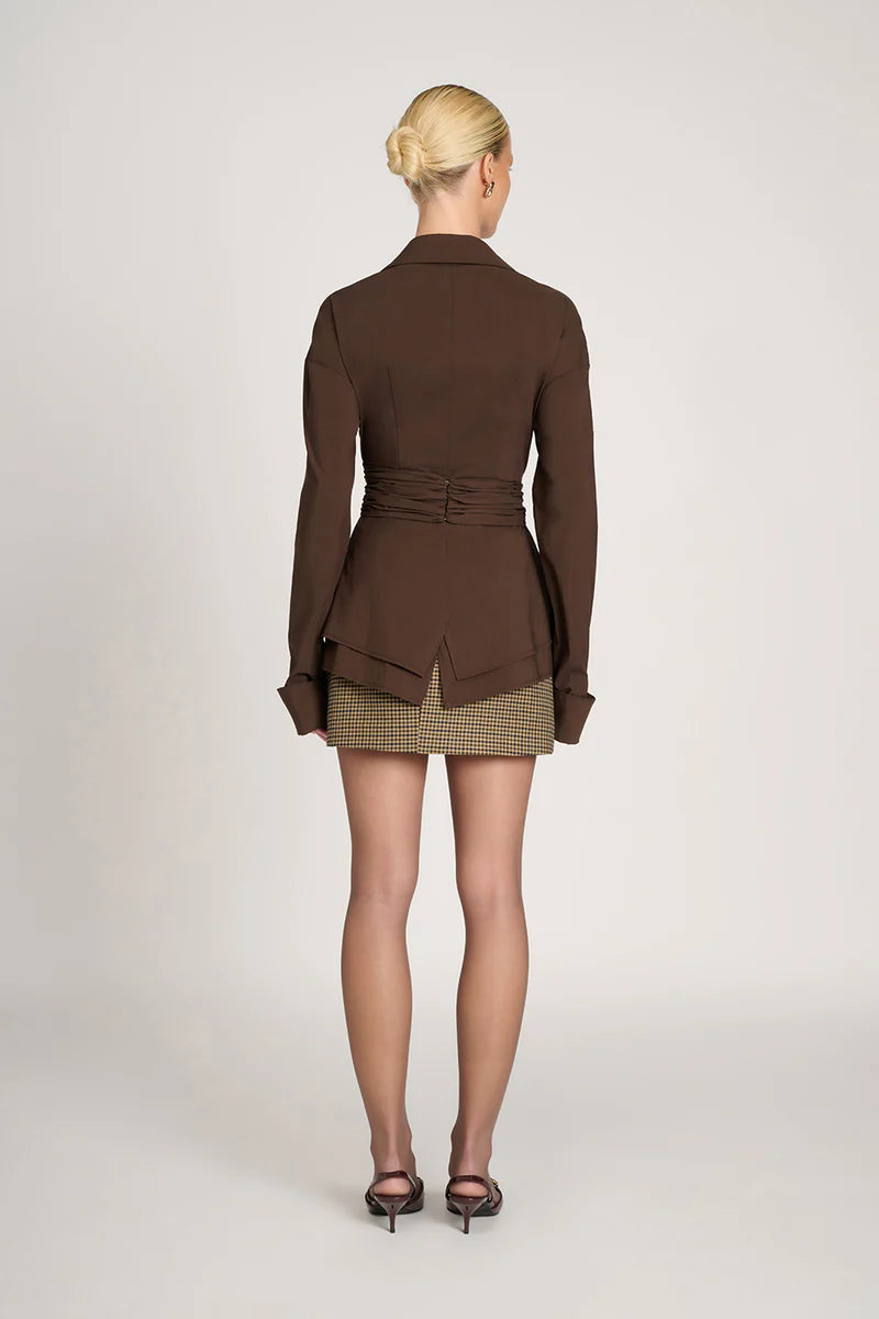 Vessira™ Draped Waist Shirt — Command Attention with Every Curve and Step