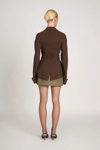 Vessira™ Draped Waist Shirt — Command Attention with Every Curve and Step
