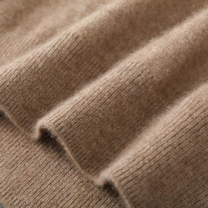 Lioren — Pure Cashmere V-Neck Vest with Tailored Fit