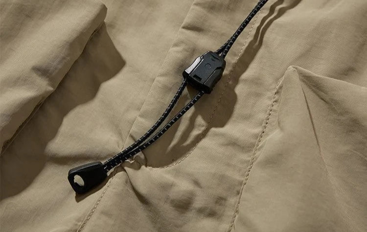 Kairo — Lightweight Nylon Cargo Shorts with Adjustable Fit