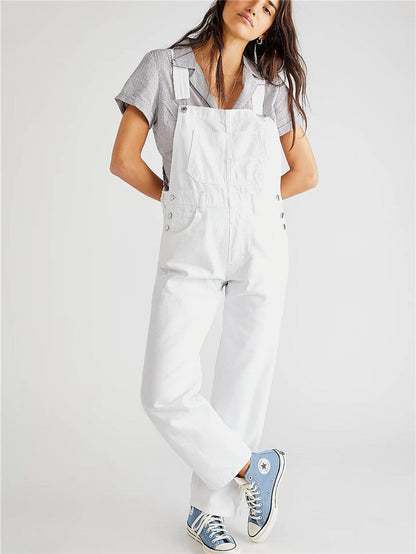 Vistara Overalls — Comfortable Flexible Denim with Adjustable Straps