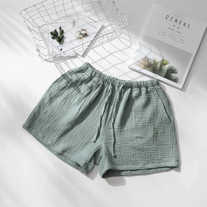 Crepe Cotton Shorts™ — Sleep Cool, Move Free, and Feel Blissfully Comfortable All Day