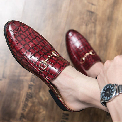 Froxen Genuine Leather Mules