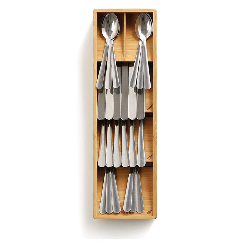 Bamboo Cutlery Organizer™ — Transform Messy Drawers into Calm, Clutter-Free Kitchens