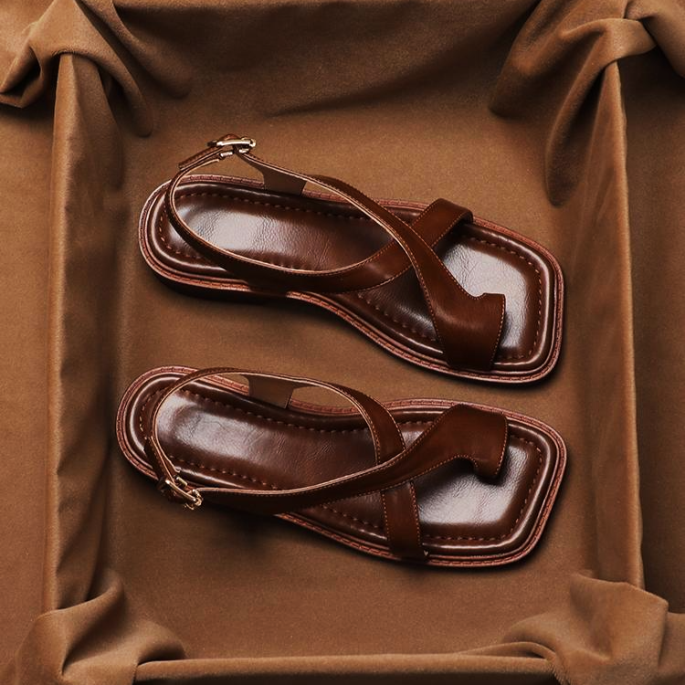 Velitura™ Leather Sandals — Step All Day in Cloud-Like Comfort and Confident Style