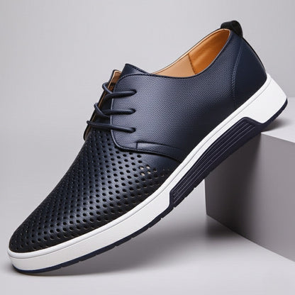 Soren — Vegan Leather Hybrid Loafers with Breathable Upper and Grip Sole