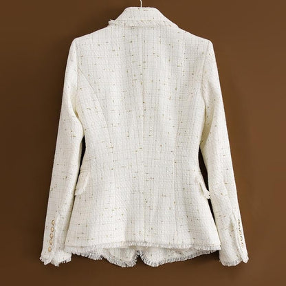 Built-To-Win Tweed Blazer™ — Command Every Room with Unstoppable Confidence