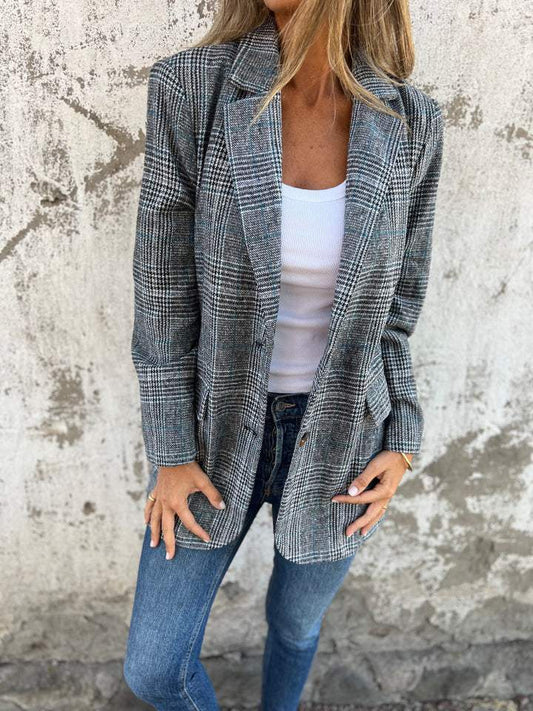 Liora — Women's Breathable Cotton Blazer with Tailored Fit