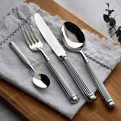 VeroLux™ Elite Flatware — Command Respect and Dine Like Royalty Every Time