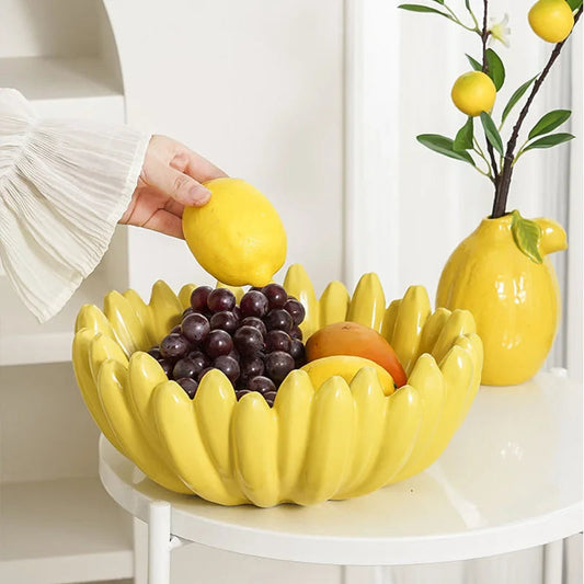 Banana Burst Ceramic Bowls™ — Energize Every Room with Vibrant Tropical Joy