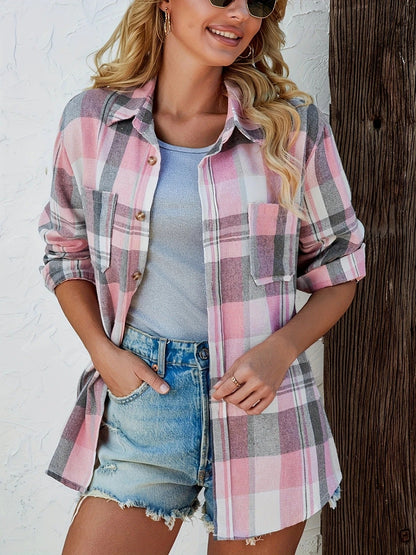 PlaidFlex™ — Effortless Comfort That Moves With Your Confidence