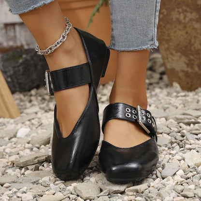 SquareToe Flats™ — Step Into Unstoppable Comfort and Bold, Head-Turning Style