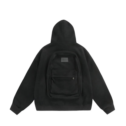 Tazziro TravelShell — Men's Jacket with Built-In Hidden Backpack