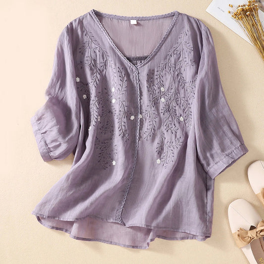 ZephyraLuxe™ Shirt — Wrap Yourself in Breezy Luxury and Effortless Elegance