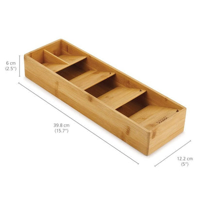 Bamboo Cutlery Organizer™ — Transform Messy Drawers into Calm, Clutter-Free Kitchens