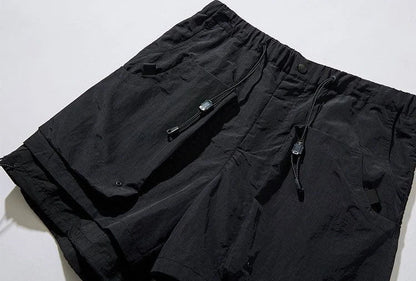 Kairo — Lightweight Nylon Cargo Shorts with Adjustable Fit