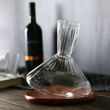 Crystal Decanter™ — Unleash Richer Wine Flavors with Mesmerizing 360° Elegance