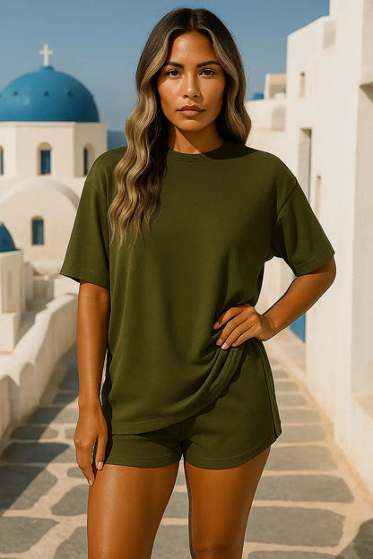 SkyLuxe™ Two-Piece Set — Command Attention with All-Day Cool Confidence