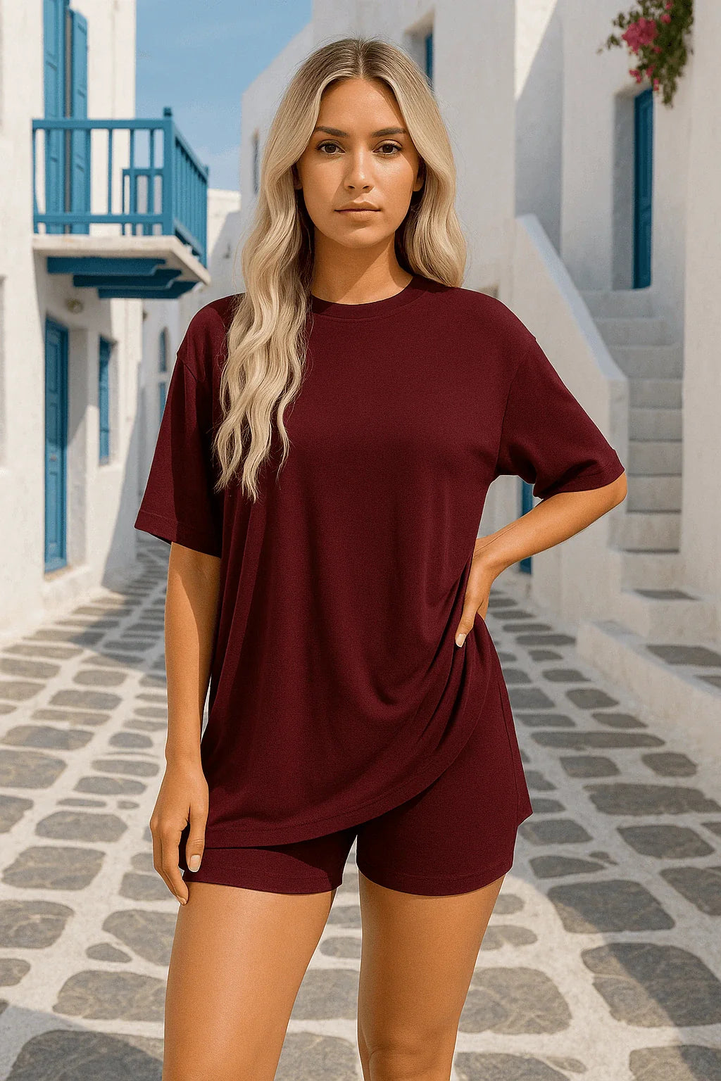 SkyLuxe™ Two-Piece Set — Command Attention with All-Day Cool Confidence