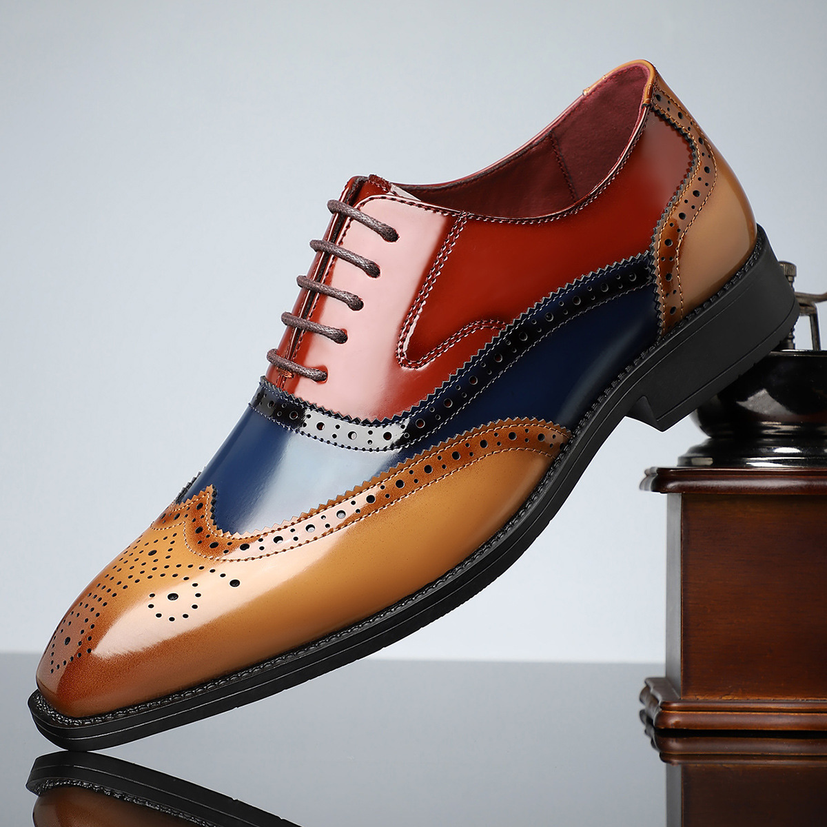 SH-CambridgeBrogue™ — Command Attention with All-Day Power and Style