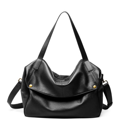Lioren — Women's Genuine Leather Soft Minimalist Casual Tote Bag