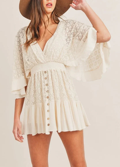 Zyntric Lace Dress