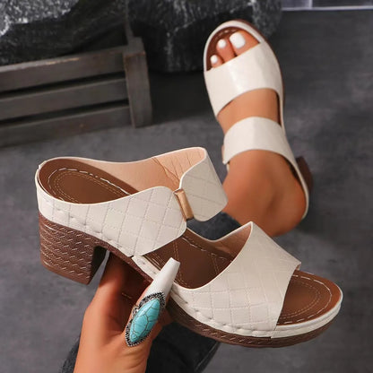 Nexora Block Heel Sandals